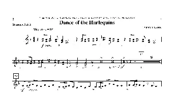 Dance of Harlequins(小号2 3分谱)