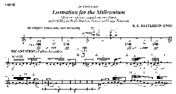 Lustration for The Millennium(双簧管独奏)