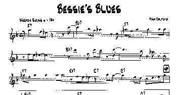 BESSIE'S BLUES(降B爵士乐谱)