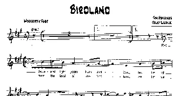 BIRDLAND(降B爵士乐谱)