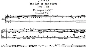 The Art of the Fugue BWV 1080(赋格的艺术-XII)  约翰.塞巴斯蒂安.巴赫