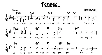 TRUBBEL(降B爵士乐谱)