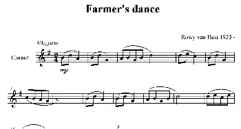 Farmer‘’s dance(单簧管)Rowy