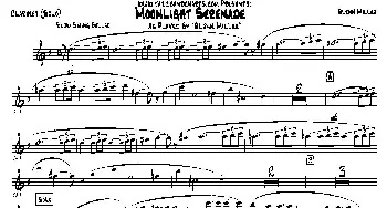 Moonlight Serenade(单簧管分谱)