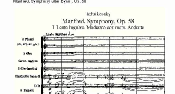 Manfred, Symphony after Byron, Op.58第一乐章(一)