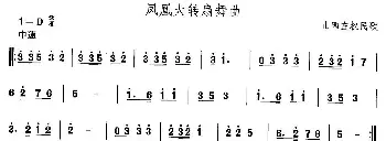 凤凰大转扇舞(山西秧歌)中国民族民间舞曲选