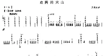 柳琴考级曲目七级 欢腾的天山  王惠然