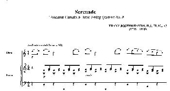 Serenade(双簧管+钢琴伴奏)