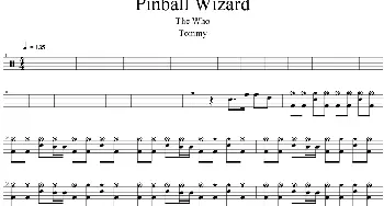Who - Pinball wizard(爵士鼓谱)