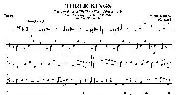 THREE KINGS(贝司分谱)