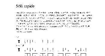 Söli rapide(非洲手鼓谱)