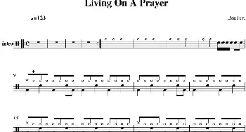 Bon Jovi - Living on a prayer(爵士鼓谱)