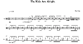 The Kids Are Alright(鼓谱)