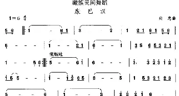 康巴(藏族舞蹈)中国民族民间舞曲选