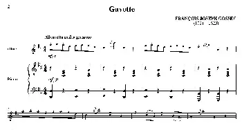 Gavotte(双簧管+钢琴伴奏)