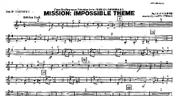 MISSION:IMPOSSIBLE THEME(分谱 第二小号)