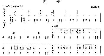 柳琴考级曲目十级 剑器  徐昌俊