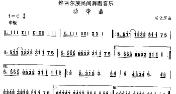 动律(维吾尔族舞蹈)中国民族民间舞曲选  明文军