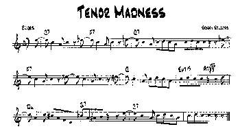 TENOR MADNESS(降B爵士乐谱)