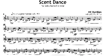 Scent Dance(香之舞)(单簧管)