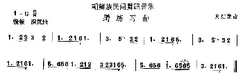 蹲练习(朝鲜族舞蹈)中国民族民间舞曲选  史红旗