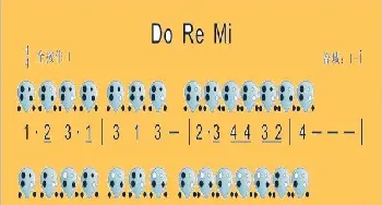 Do Re Mi(四孔陶笛谱)