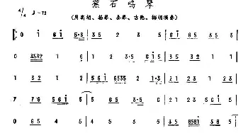 蕉石鸣琴(广东乐曲)