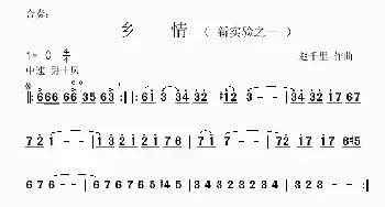 乡情(爵士风格的民乐小合奏)赵千里