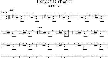 Bob Marley - I shot the sheriff(爵士鼓谱)