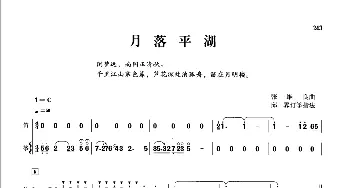 月落平湖(笛+箫)  张维良曲 邱霁订筝指法