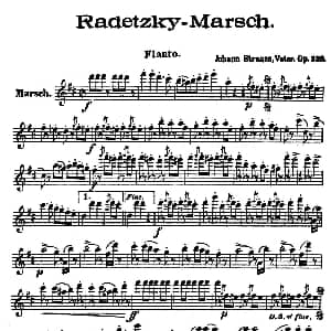 Radetzky Marsch, Op.228 木管五重奏