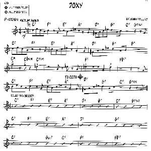 萨克斯谱 | DOXY jazz系列萨克斯谱 sonny rollins