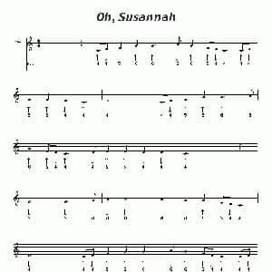 口琴谱 | Oh Susannah 布鲁斯