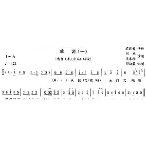 二人转谱 | 羊调 一 小王打鸟 唱段