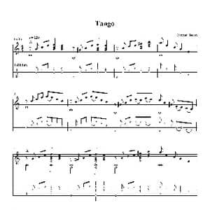 Tango_歌曲简谱_词曲: Olivier Hecho