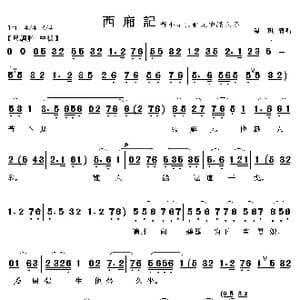 若不是张解元他识人多_歌曲简谱