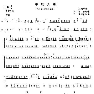 中花六板 AB笛