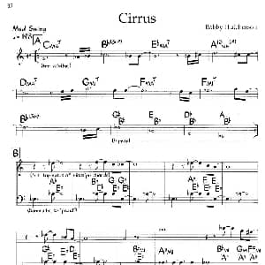 Cirrus 钢琴谱