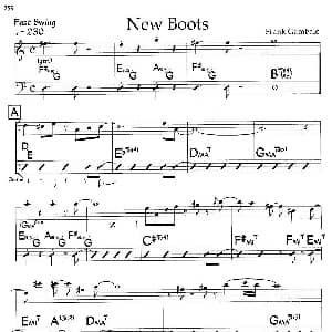 New Boots 钢琴谱