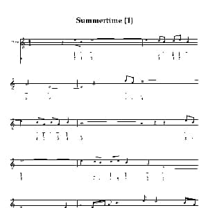 口琴谱 | Summertime 布鲁斯