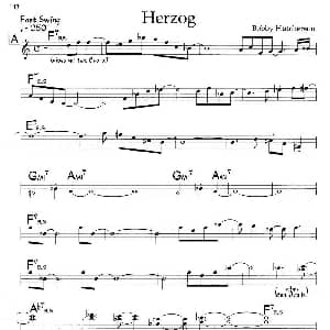 Herzog 钢琴谱