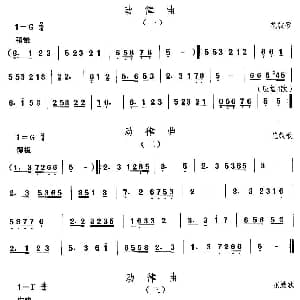 动律 安徽花鼓灯 中国民族民间舞曲选
