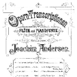 长笛曲谱 | Opern Transcriptionen.Op.45 3