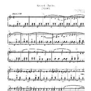 第二圆舞曲_歌谱投稿_词曲: 肖斯塔科维奇曲