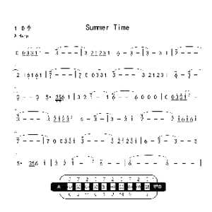 Summer Time_歌曲简谱