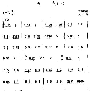 五点 苗族唢呐