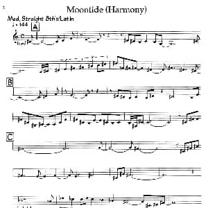 Moontide 钢琴谱