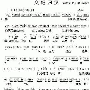 粤剧 文姬归汉 麦炳荣 冼剑丽演唱版本2 麦炳荣 冼剑丽