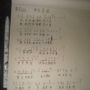 往后余生_歌谱投稿_词曲:马良 马良