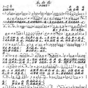 瓜与花_歌谱投稿_词曲:百雁 张艺军